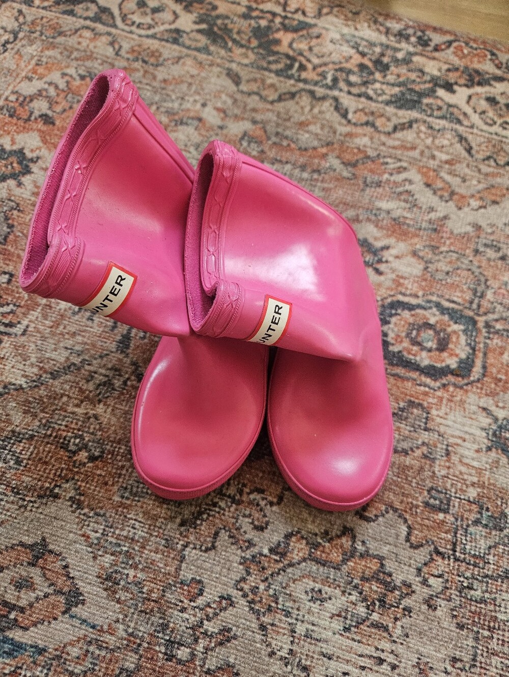 Pink Hunter Boots